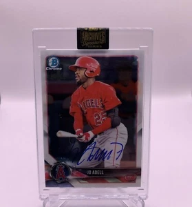 2022 Signature Series Jo Adell 2018 Topps Chrome #BCP136 On Card Auto /11 - Picture 1 of 4