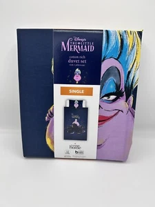 Disney Bedding, Little Mermaid, Single Bedding, Bad Witches, Gothic - Picture 1 of 6