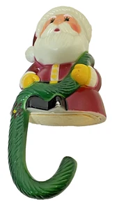 Vintage 1982 Sun Hill Kunststoff Weihnachten Weihnachtsmann Strumpf Halter Regal sitzen 6" - Bild 1 von 5