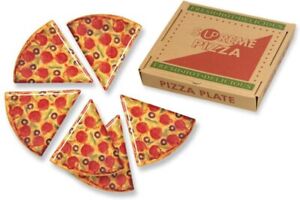 Supreme Housewares Pizza Slice Plates, (Box) 70901