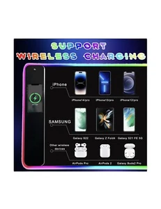 RGB Glowing Cool Professional Mouse Pad - 7 Light-Up Modes Gaming Award Winning - Picture 1 of 8