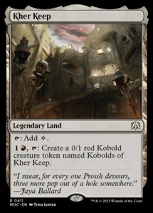 x1 Kher Keep R MTG Commander: March of the Machine M/NM, English - Picture 1 of 1