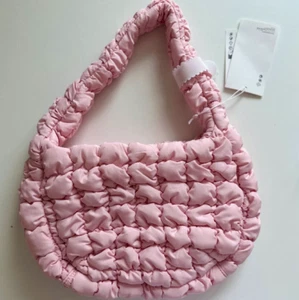 COS Quilted Mini Bag Pink 0973537035 / 100% Authentic - Picture 1 of 4