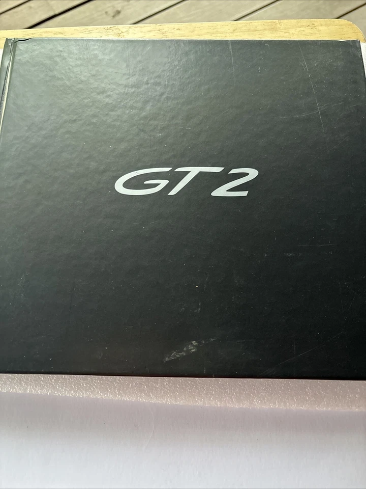 Rare Limited Edition 2485/2500 Porsche GT2 Hardcover Brochure - Image 1 of 4