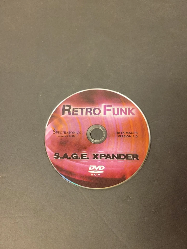 Spectrasonics Stylus SAGE XPANDER RETRO FUNK Groove Module Software Disc Only - Image 1 of 2