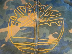 Timberland Size 14/16 Zip Up Hoodie - Picture 1 of 3
