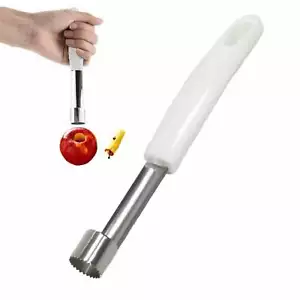 1 Pc Apple Corer Stainless Steel Core Seed Remover Fruit Pear Easy Twist Kitchen - Picture 1 of 1