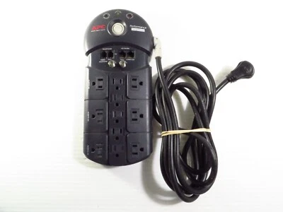 APC Performance Surgearrest 120v 11 OUT 10FT Cord w/T2 Splitter Coax DL11VNT - Image 1 of 4
