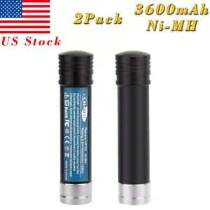 2x3.6V 3600mAh Ni-Mh Battery for Black Decker VersaPak VP100 VP110 VP4000 VP650 - Picture 1 of 11