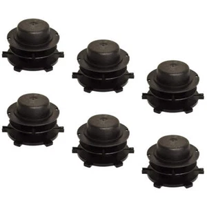 Combo 6 bobine + tappo adatto per copricapo Stihl 25-2 FS 90 100 110 120 130 55 80 83 85 - Foto 1 di 4