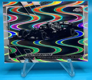 HTF 2021 Topps Chrome Formula 1 Valtteri Bottas Ray Wave Refractor SP #97 F1 - Bild 1 von 2
