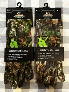 NWT Lot Of 2 Pairs Mossy Oak Obsession Lightweight Gloves Men Medium Touchscreen - Picture 1 of 9