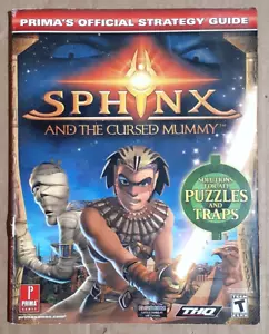 Spynx And The Cursed Mummy Prima's Official Strategy Guide PS2/XBOX/Gamecube - Foto 1 di 2