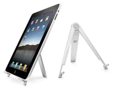 Wow Universal Tablet Stand iPhone iPad Foldable Adjustable Aluminum 4-9" Screen - Image 1 of 4