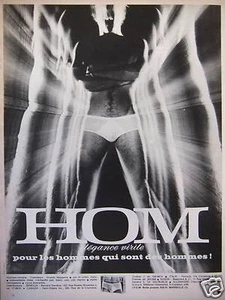 PUBLICITÉ DE PRESSE 1969 SOUS-VÊTEMENTS SLIP HOM ÉLÉGANCE VIRILE POUR HOMMES - Imagen 1 de 1