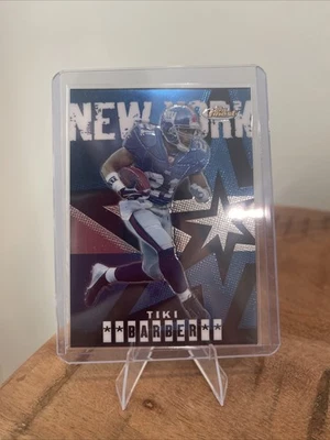 2004 Topps Finest - Tiki Barber #29 New York Giants Mint Condition - Image 1 of 2