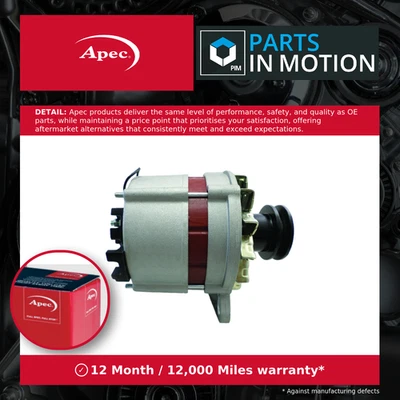 Alternator fits VW JETTA Mk2 1.8 87 to 91 025903017X 025903023A 025903023B Apec - Image 1 of 4