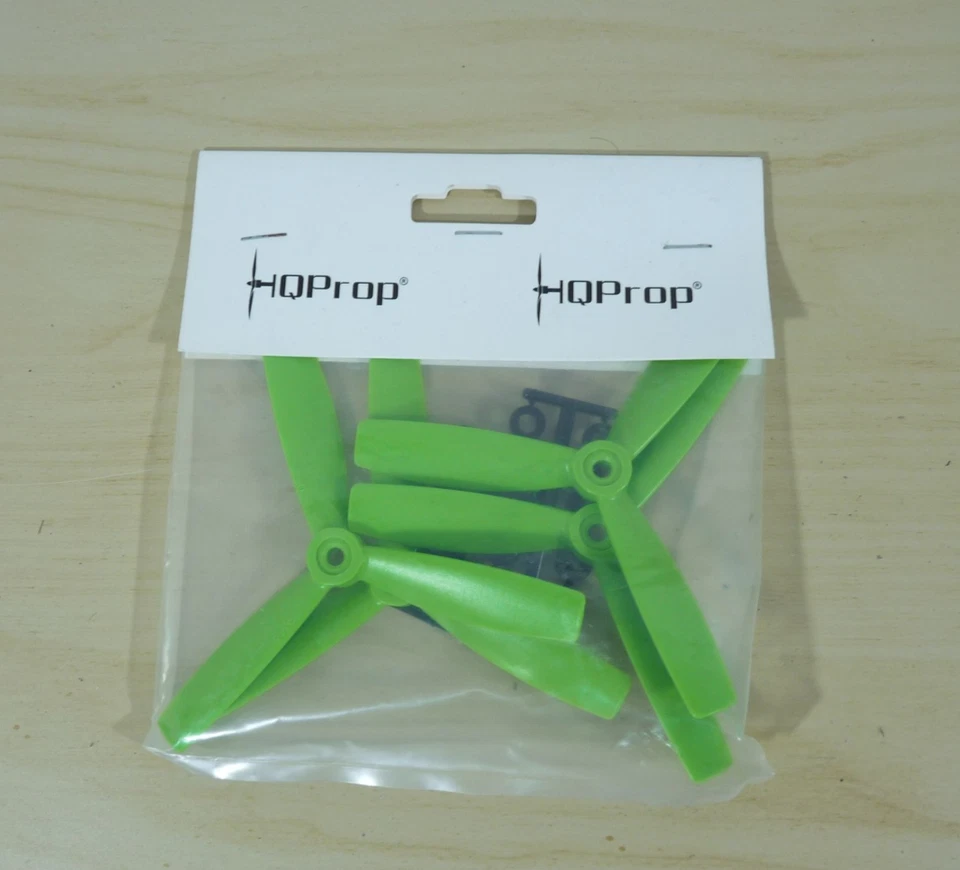 HQ Prop 5x4 Propeller Dreiblatt Bullnose 2 Paar grün - Bild 1 von 1