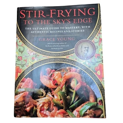 Stir-Frying to the Sky's Edge Grace Young Cookbook Authentic Recipes - Image 1 of 4