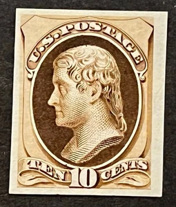 Travelstamps: US Stamps Scott #161p3 - 10 Cent Proof on Paper Mint MNH NGAI - Picture 1 of 5