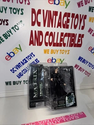 NUEVO - McFarlane Toys The Matrix Serie 1 Trinity Lobby Scene / 2003 / NUEVO 🔥 Foto 1 de 4
