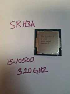 SRH3A Intel Core i5-10500 6Core 3,10GHz 8,00GT/s 12MB Gniazdo pamięci podręcznej FCLGA1200 CPU - Zdjęcie 1 z 3