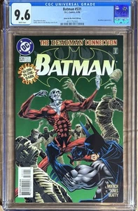 Batman #531, CGC 9.6, Glow-in-the-dark cover, Deadman appearance, 1996 - Picture 1 of 2