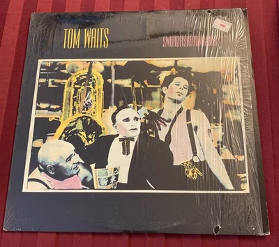 Tom Waits Swordfishtrombones 90095-1 LP Vinyl 1983 Original Lyric Sleeve Shrink - Image 1 of 4