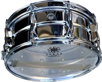 [Hecho en Japón/Modelo Final] Tambor Caja Carcasa Acero Yamaha SD2455 Foto 1 de 4