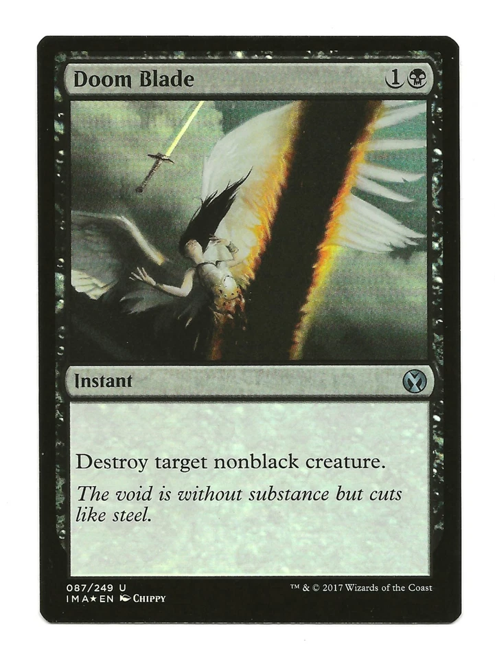 Doom Blade MTG Foil Instant Card Iconic Masters 1x NM Magic the Gathering  - Image 1 of 2