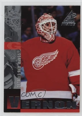 1997-98 Pinnacle Inside Promo /250 Mike Vernon #84 HOF - Image 1 of 2