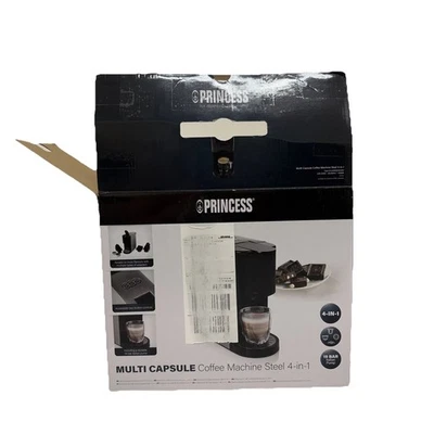 Princess 249450 4-in-1 Multi-Kapsel-Kaffeemaschine - Silber B-WARE - Bild 1 von 4