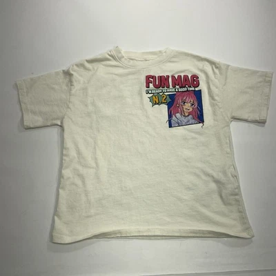Fun Mag N.2 T-Shirt Double Side Graphics Size Girls 11-12 - Image 1 of 4