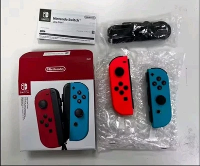 Controller Originale Nintendo Switch nuovo Set da 2 Joy-con (Rosso e Blu) - Immagine 1 di 4