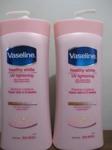 2x Vaseline Healthy White UV Lightening body Lotion 24.5 oz - Picture 1 of 1
