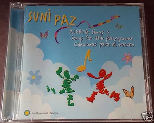 SUNI PAZ Alberta Sings & Songs For The Playground Canciones Para El Recreo CD - Picture 1 of 2