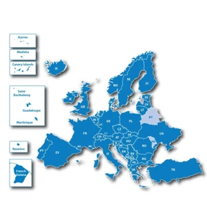 Europe 2025 GPS Map for Garmin devices on microSD - Picture 1 of 8