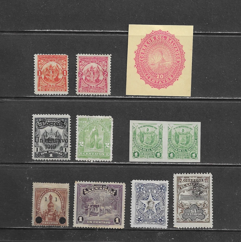 Salvador-  lot  248.   Mint, Hinged.  - Image 1 of 1