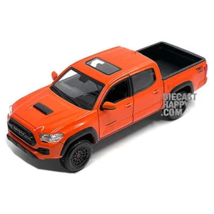2023 Toyota Tacoma 1:27 Scale Diecast Model Orange by Maisto - Picture 1 of 2
