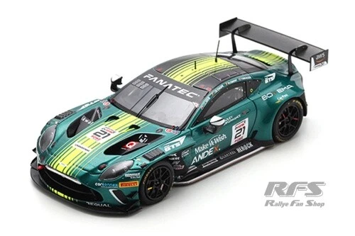 Aston Martin Vantage AMR GT3 24h Spa 2024 Comtoyou Racing 1:43 Spark SB 807 - Image 1 of 1