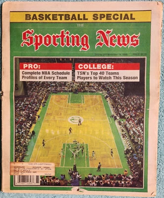 College And Pro Basketball Special 1988 Sporting News Full Issue 44 Pages - Image 1 of 4