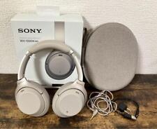 SONY Wireless Noise Canceling Headphones WH-1000XM4 Silver Operation Confirmed
