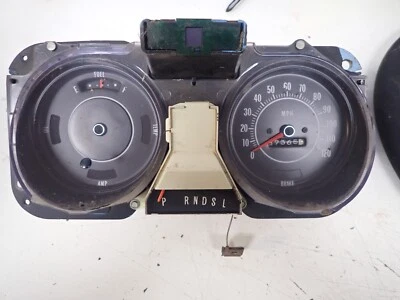 1971 Pontiac Catalina Parisienne Bonneville Dash Panel Gauges Speedometer GM - Image 1 of 4