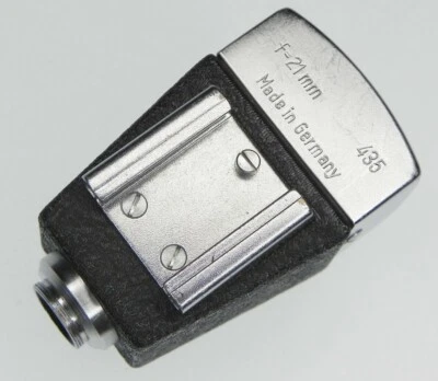 Contax Rangefinder RF  Carl Zeiss 435 21mm Viewfinder #11 - Image 1 of 4