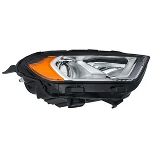 Cromo para Ford EcoSport 2018-2023 halógeno con faros delanteros transparentes para pasajeros DRL - Imagen 1 de 12