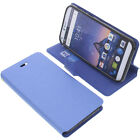 Sac Pour Cubot Manito Smartphone Style Livre Housse Étui Téléphone Portable Bleu