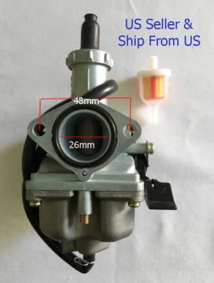 Carburador para Honda ATC 185S ATC185S estilo 3 ruedas 1981-1983 (palanca estranguladora) Foto 1 de 4