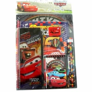 Disney Pixar's Cars Stationary Set - Back-to-School Study Kit 11-piece Value Kit - Picture 1 of 3