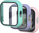 Owkey 3Pack Screen Protector For Syncup Kids Watch, Hard Pc & Tempered Glass