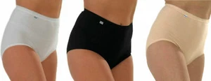 Pack 3/6 Women Ladies Marlon Valentina Maxi Briefs Cotton Blend Knicker 12 to 22 - Picture 1 of 7